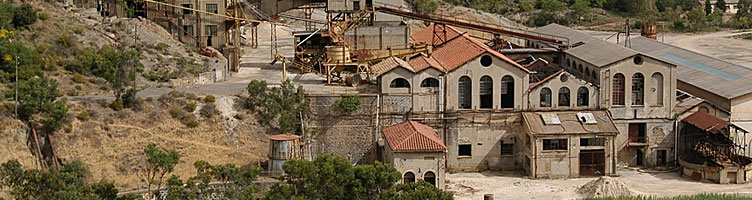 Guspini, scorcio della miniera Montevecchio