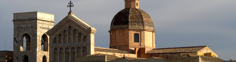 Cagliari, tetti e cattedrale